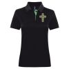 Best Selling Women's contrast polo Thumbnail