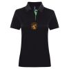 Best Selling Women's contrast polo Thumbnail