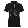 Best Selling Women's contrast polo Thumbnail